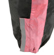 NexGen Ladies XS5001 Black and Pink Water Proof Rain Suit with Reflective Piping