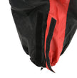 NexGen Ladies XS5001 Black and Red Water Proof Rain Suit with Reflective Piping