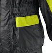 NexGen Ladies XS5001 Black and Hi-Vis Yellow Water Proof Rain Suit with Reflective Piping