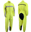 NexGen Men’s XS5004 Yellow Hi-Viz Water Proof Rain Suit with Reflective Panels
