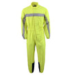 NexGen Men’s XS5004 Yellow Hi-Viz Water Proof Rain Suit with Reflective Panels