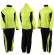 NexGen Men’s XS5021 Neon Green Hi-Viz Hooded Water Proof Rain Suit