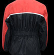 NexGen XS5031 Women's Red and Black Water Proof Rain Suit with Cinch Sides