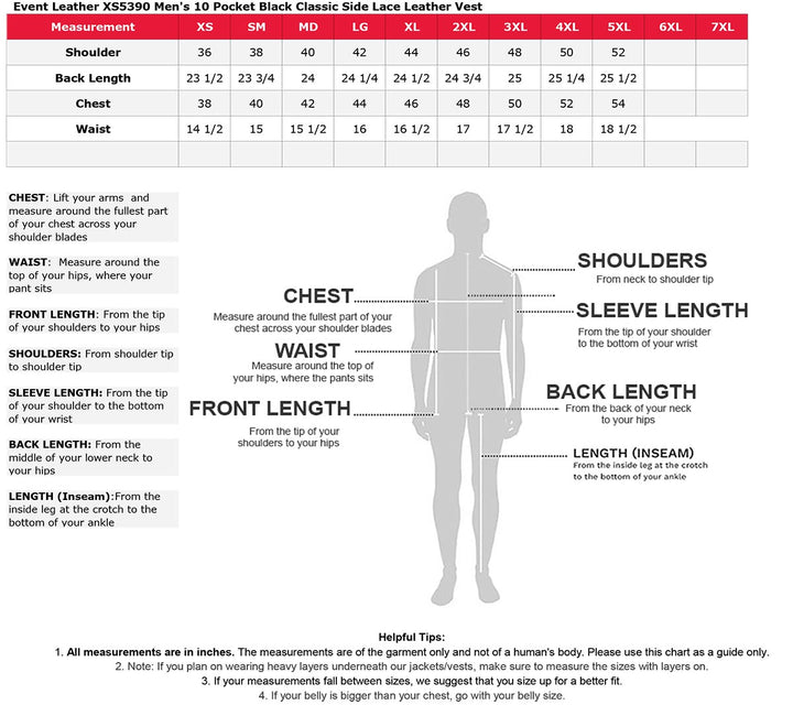 Event Leather XS5390 Men&