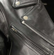 Ladies XS603 Classic Black Motorcycle Leather Jacket