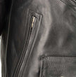 Ladies XS603 Classic Black Motorcycle Leather Jacket