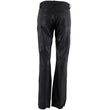 Milwaukee Leather LKM5719 Women's Black Premium Buffalo Leather Motorcycle Rider Casual Fashion Pants
