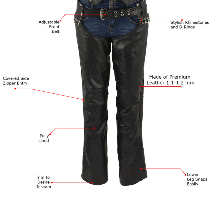 Milwaukee Leather LKL6706 Women&