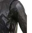 Milwaukee Leather Men's Black Leather CE Armored Biker Jacket, LKM17015